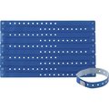 Advantus Wristbands, Vinyl, 3/5"Wx9-3/4"Lx1/50"H, 100/PK, Blue PK AVT97760